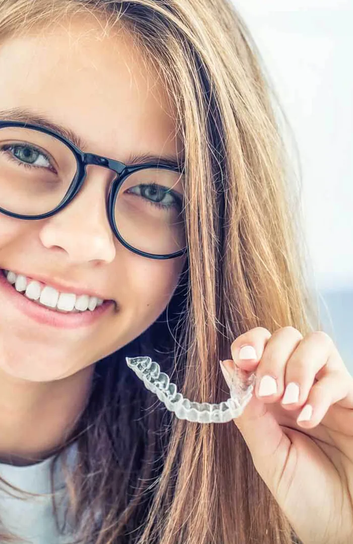 Invisalign aligners at Wicker Park Dental Studio