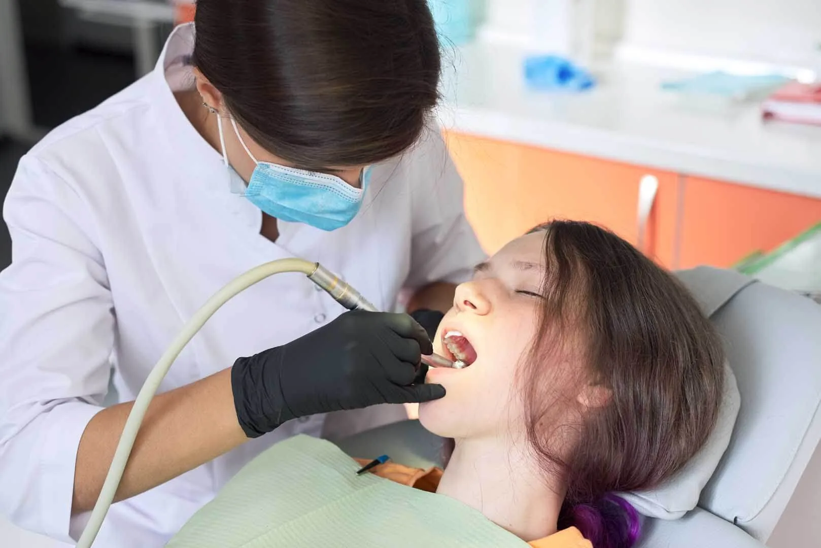 Pediatric dentistry visit